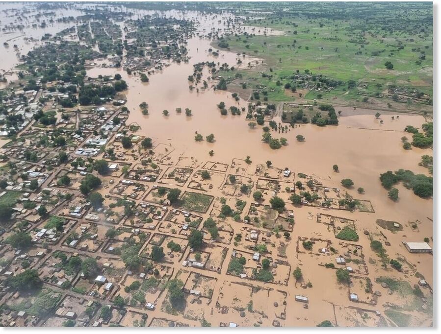 Massive flooding in eastern Chad has decimated the town of Koukou, thousands are now stranded with inadequate food, shelter or drinking water