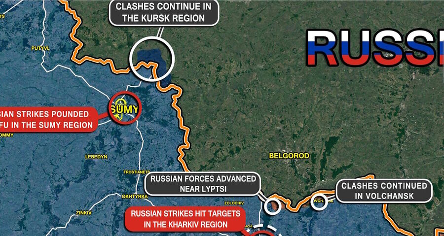 ukraine invade russial kursk
