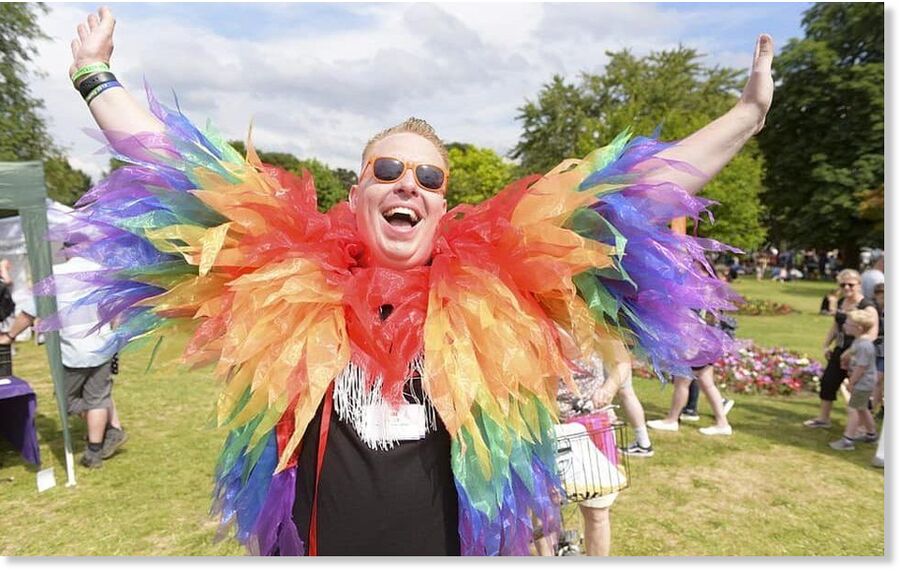 Stephen Ireland, founder of Surrey Pride