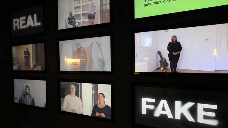 Click to enlarge fake videos, AI
