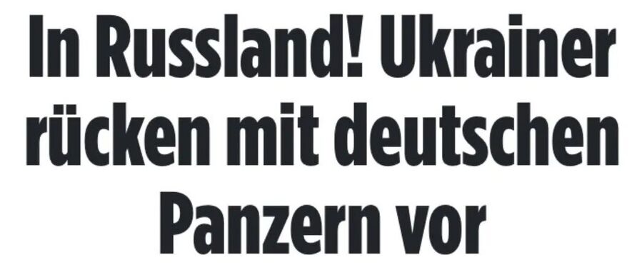 German Panzer headline