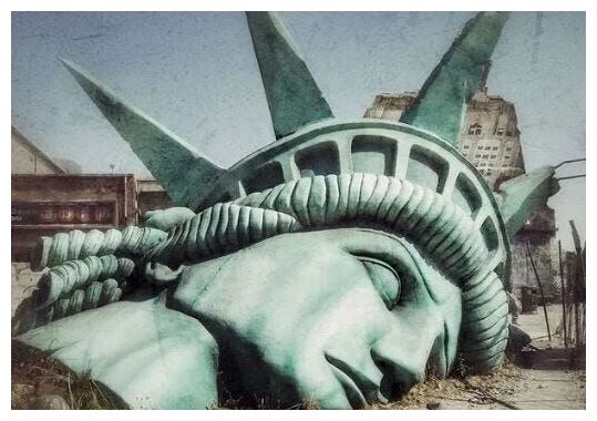 Click to enlarge Fallen Liberty