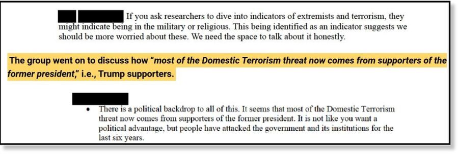 Click to enlarge largest domestic terrorist threat.