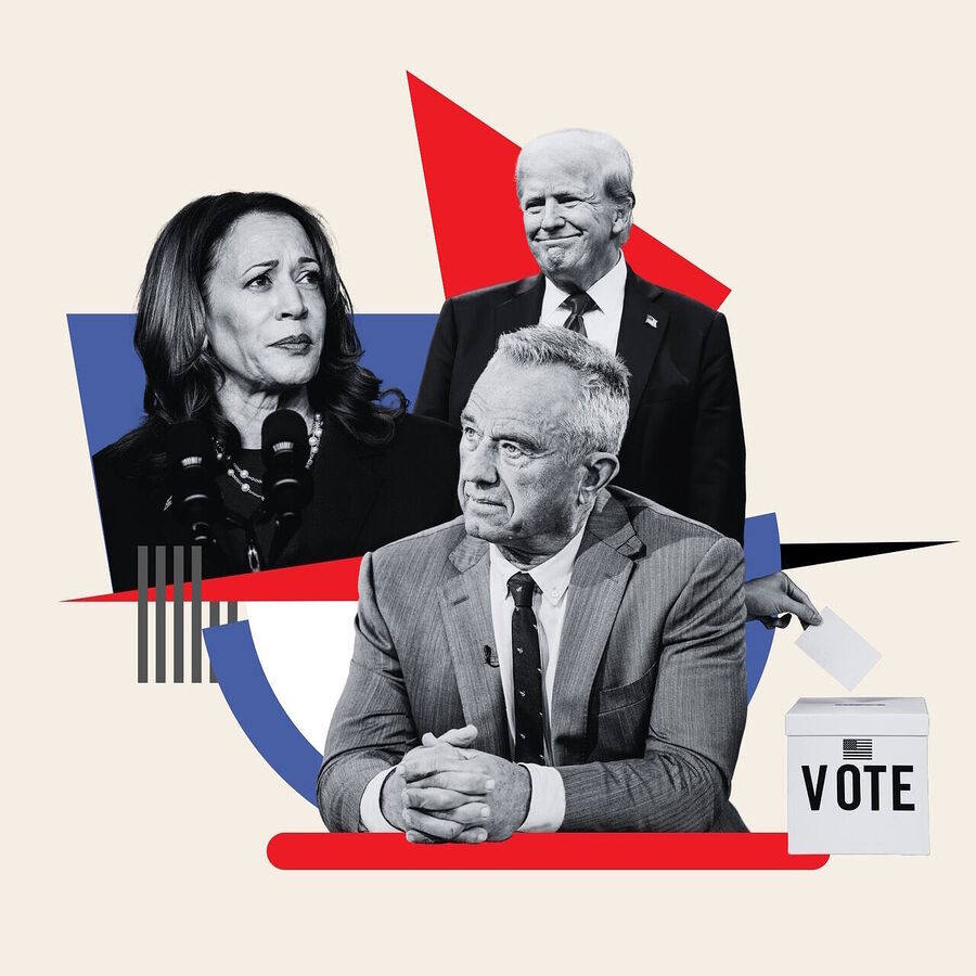 harris trump rfk jr robert kennedy presidential race