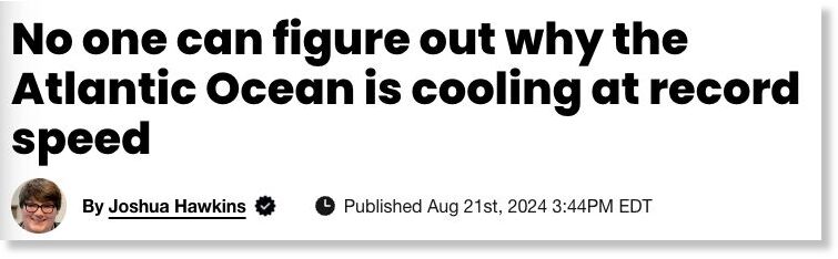 atlantic ocean cooling