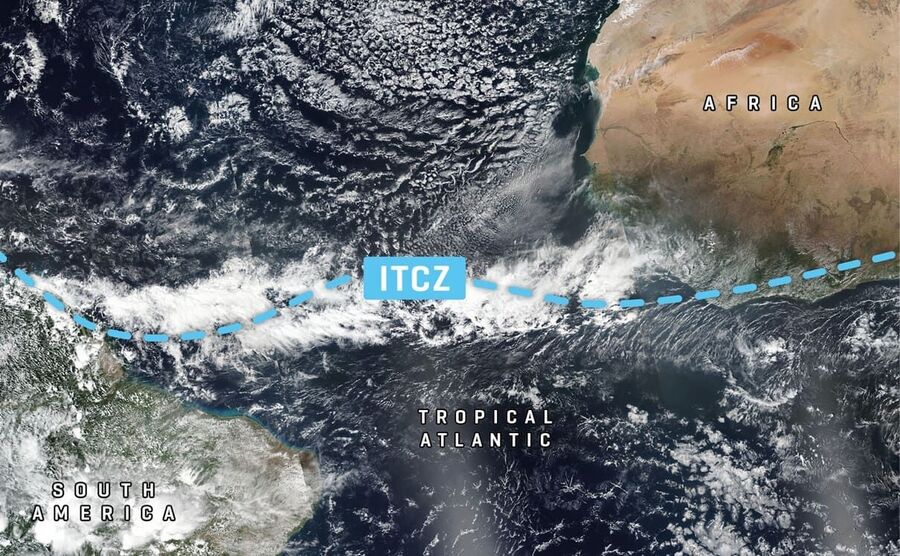 example of the ITCZ