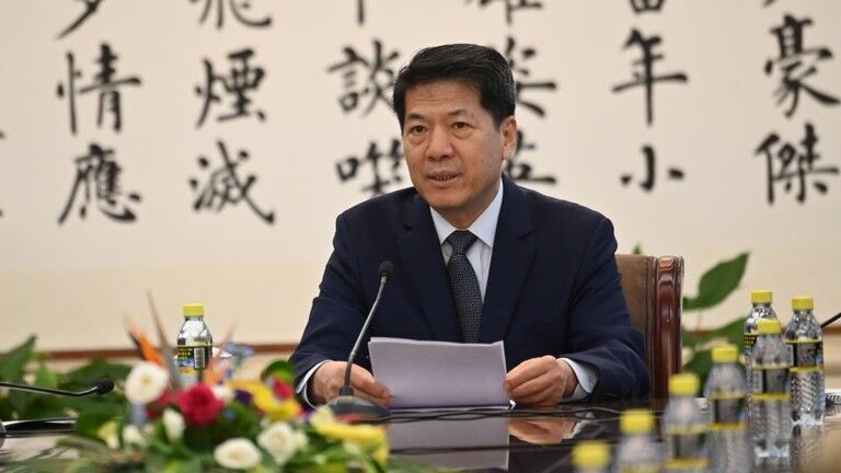 Click to enlarge Special Representative of the Chinese government on Eurasian Affairs Li Hui.