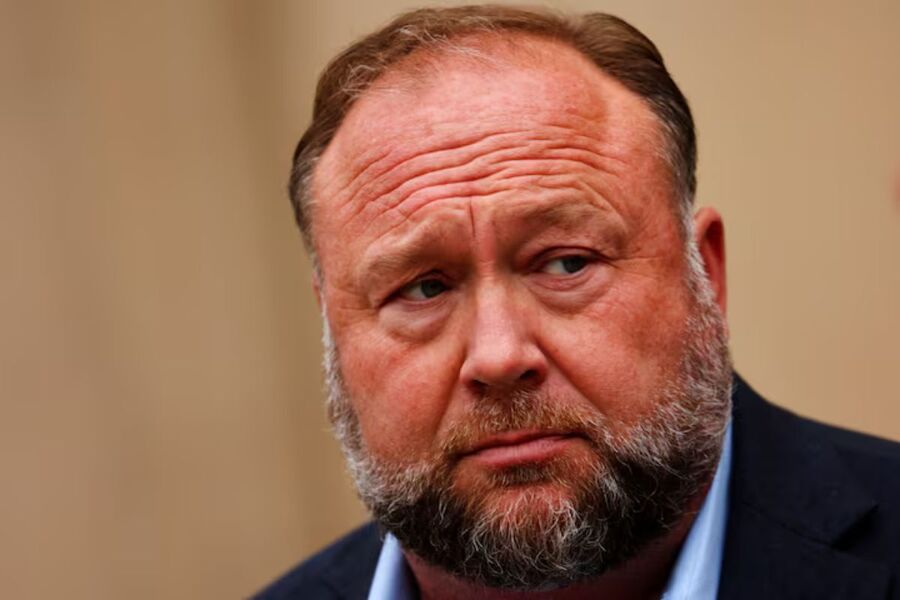 Američki novinar Alex Jones, 4. listopada 2022.