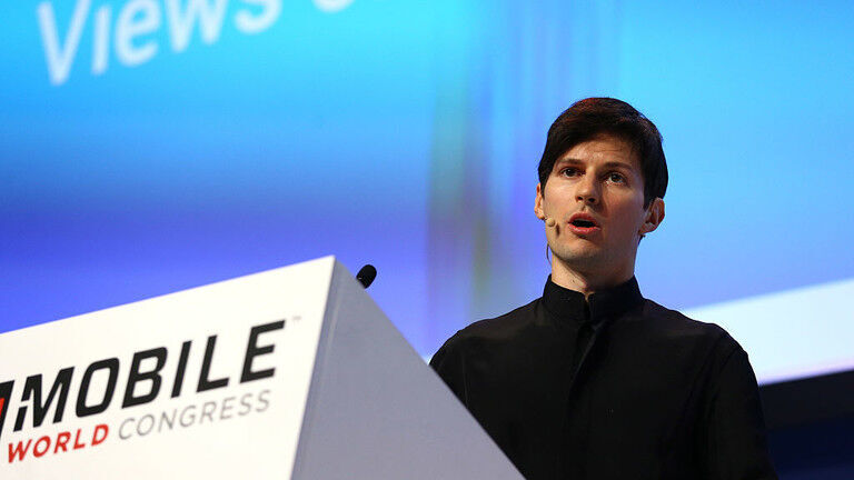 Click to enlarge Telegram CEO Pavel Durov at the Mobile World Congress in Barcelona, Spain, February 23, 2016.