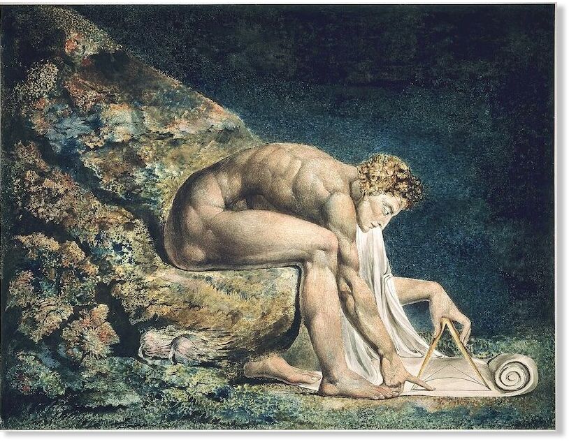 William Blake - Newton (1795)
