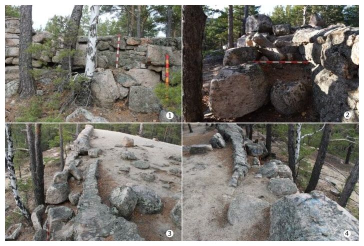 Structures in the Bronze Age Kazakhstan