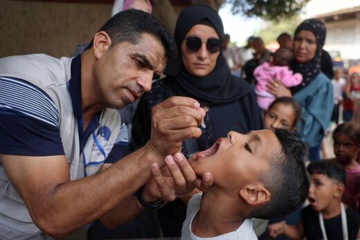 Gaza Polio Vaccine