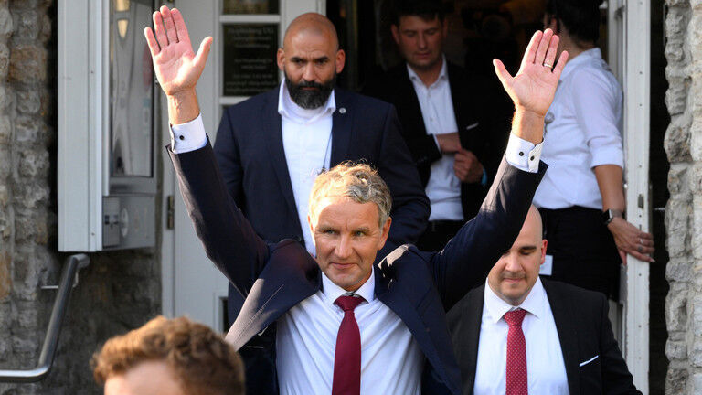 Click to enlarge Björn Höcke, party and parliamentary group leader of Alternative for Germany