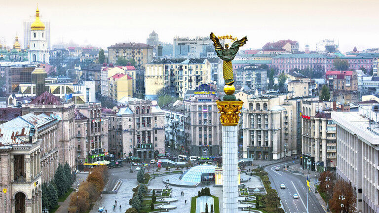 Click to enlarge Maidan Nezalezhnosti,Independence Monument , Kiev Independence Square