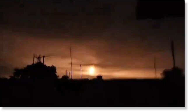 Click to enlarge An asteroid hit Earth on Wednesday as it entered the atmosphere over the Philippines