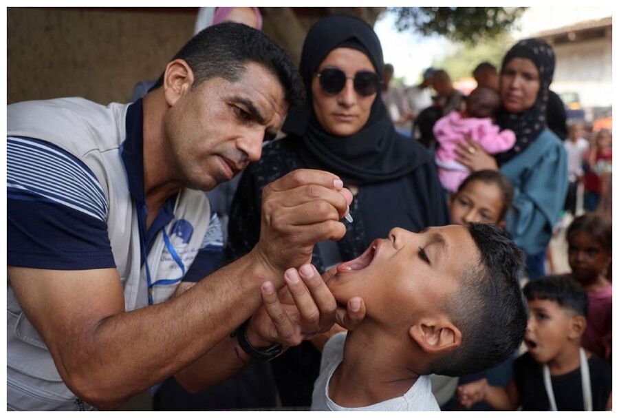 Polio Vaccine Gaza