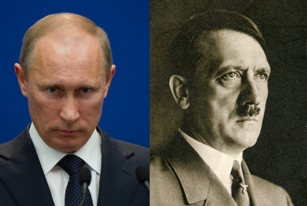 Vladimir Putin Adolf Hitler