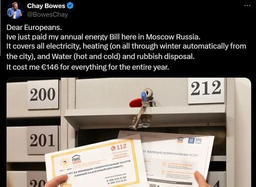 energy bill russia