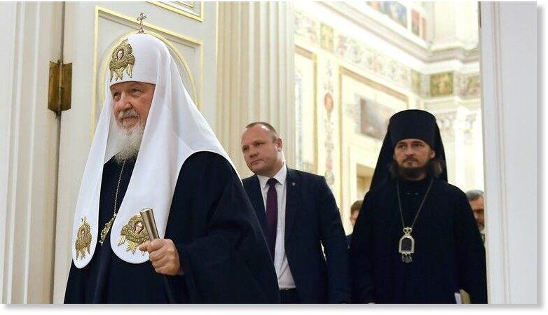 Click to enlarge Patriarch Kirill of Moscow