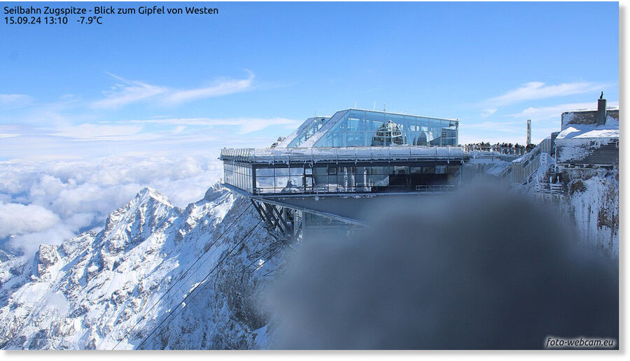 Zugspitze, Germany. | Image: Foto-Webcam.eu