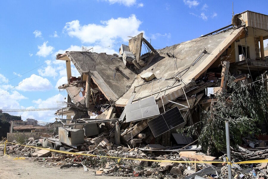 Click to enlarge israel bomb lebanon