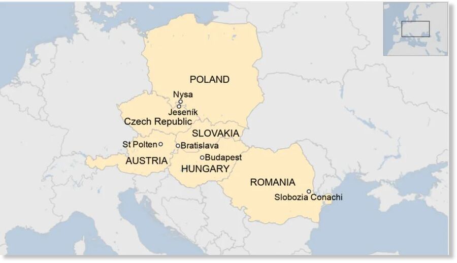map poland