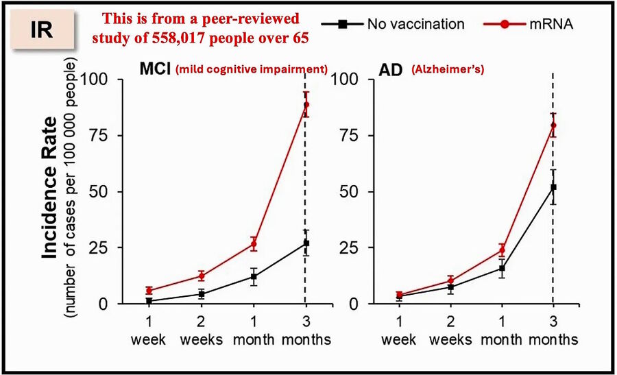Click to enlarge mrna vaccine covid cognitive impairment alzheimers