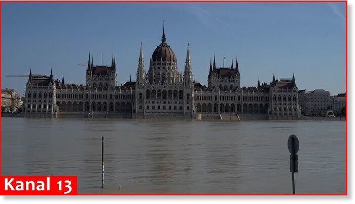In Hungary, Danube burst its banks, flooding parliament in Budapest