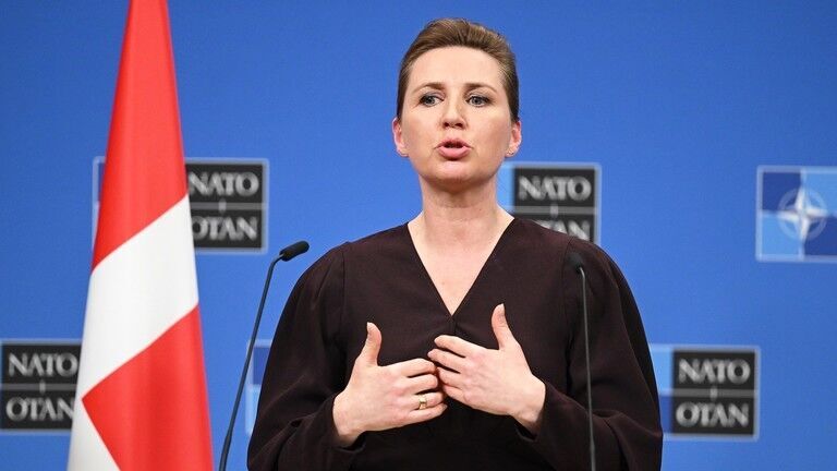 Click to enlarge Danish Prime Minister Mette Frederiksen