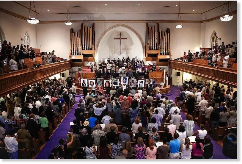 Click to enlarge Emanuel African Methodist Episcopal Church in Charleston