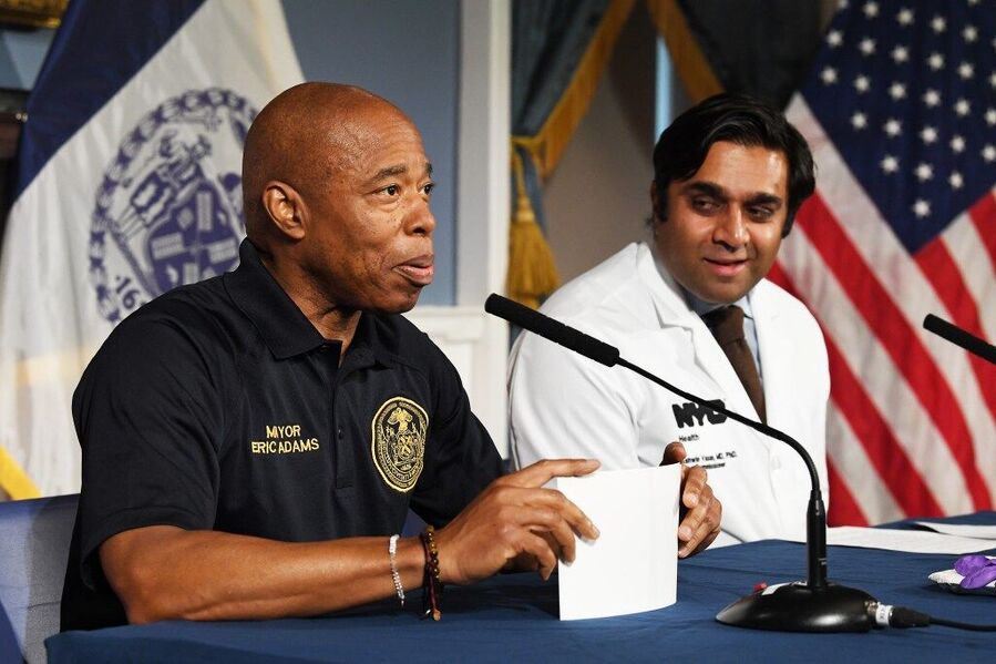 New York City Health Commissioner Ashwin Vasan
