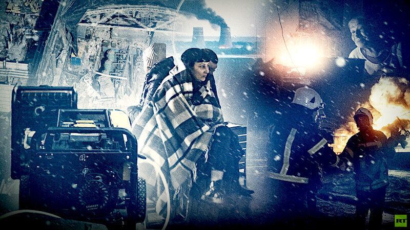 Click to enlarge woman in blanket