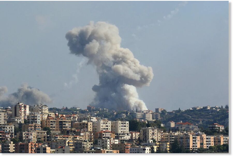 lebanon shelling
