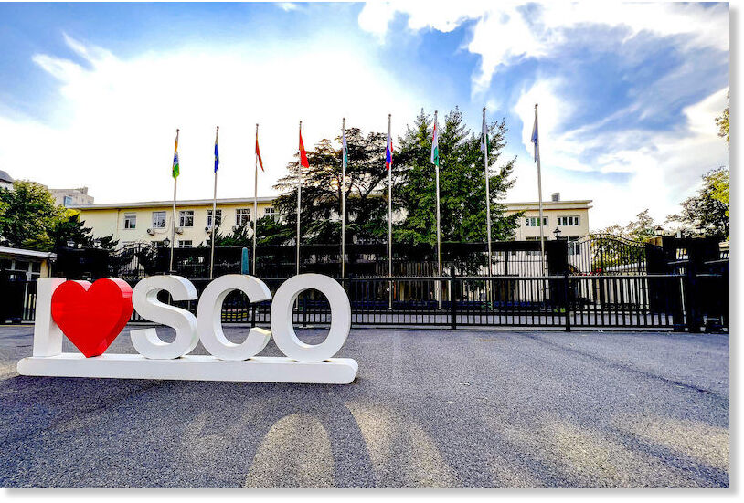 Click to enlarge Shanghai Cooperation Organization Secretariat in Beijing, 2022.