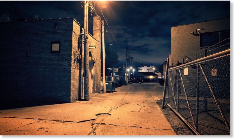 dark street