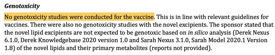 Genotoxicity