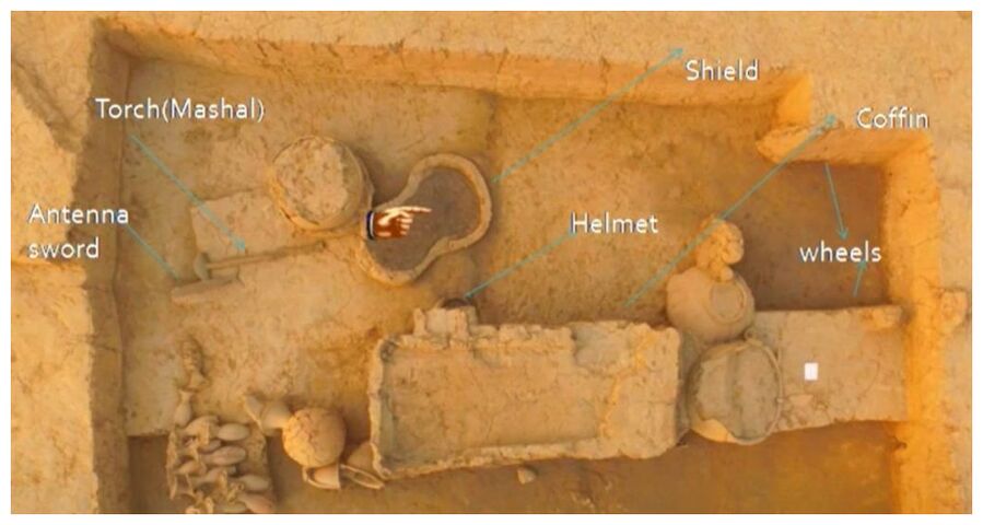 Click to enlarge Ancient Chariot