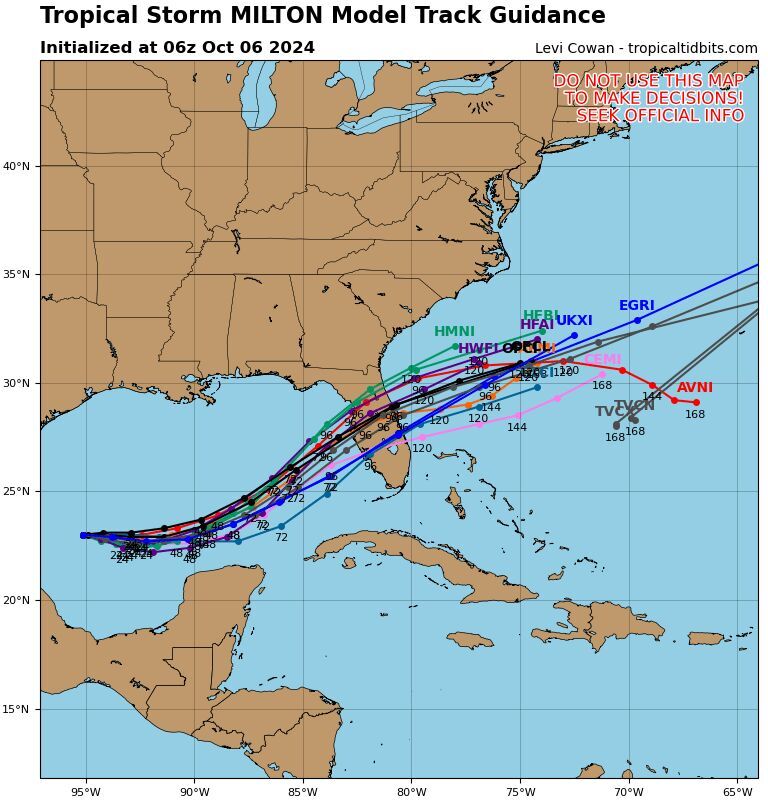 Click to enlarge Hurricane Milton