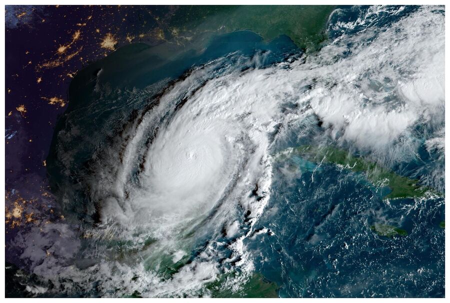 Click to enlarge Hurricane Milton
