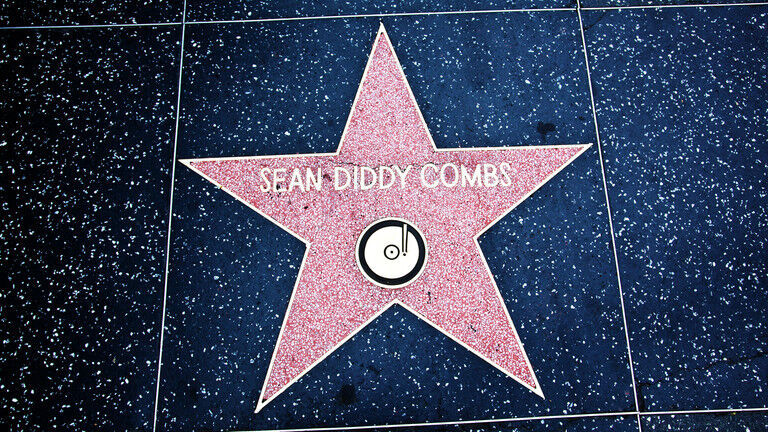 P Diddy, Puff Daddy, Sean Diddy Combs, Hollywood star, walk of fame