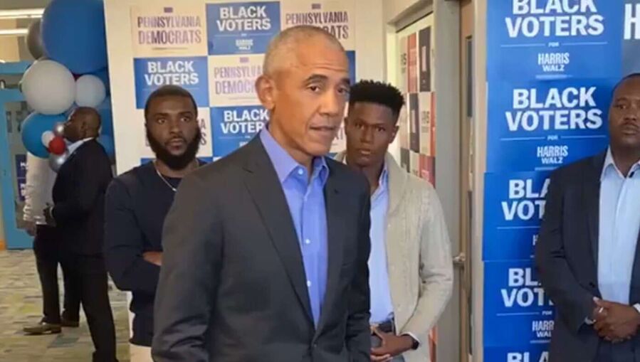 Click to enlarge obama black voters support harris