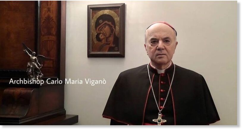 Click to enlarge Archbishop Carlo Maria Viganò