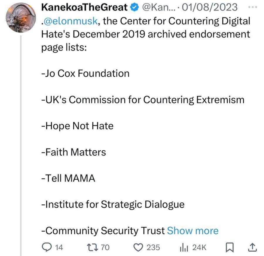 tweet kill twitter organizations