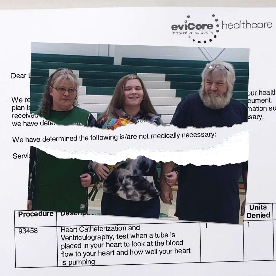 Click to enlarge evicor health insurance denial