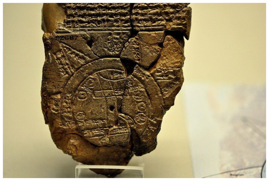 Click to enlarge Ancient Map