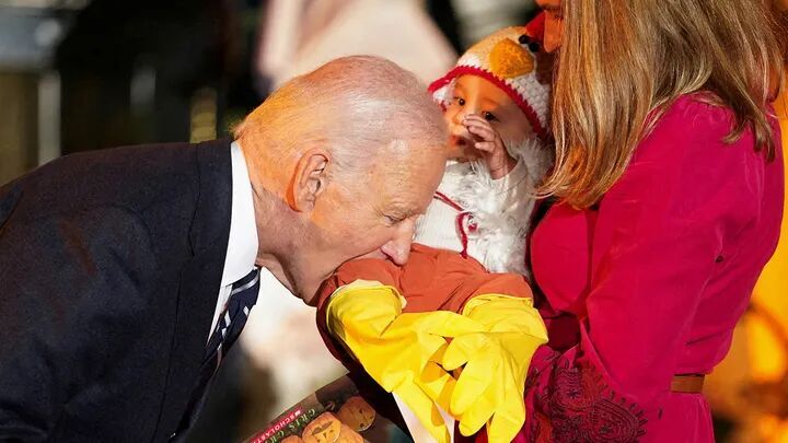 Joe Biden Bites Baby Halloween