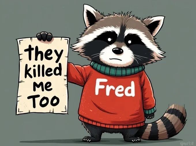 fred racoon peanut squirrel killed