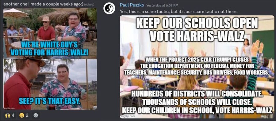 harris campaign memes