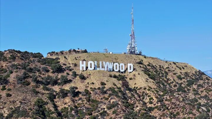 Click to enlarge Los Angeles California Hollywood Sign