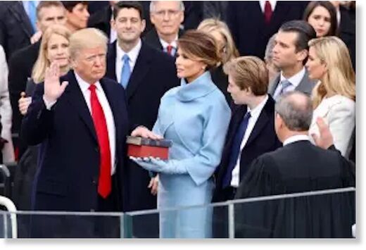 Click to enlarge Trump innauguration